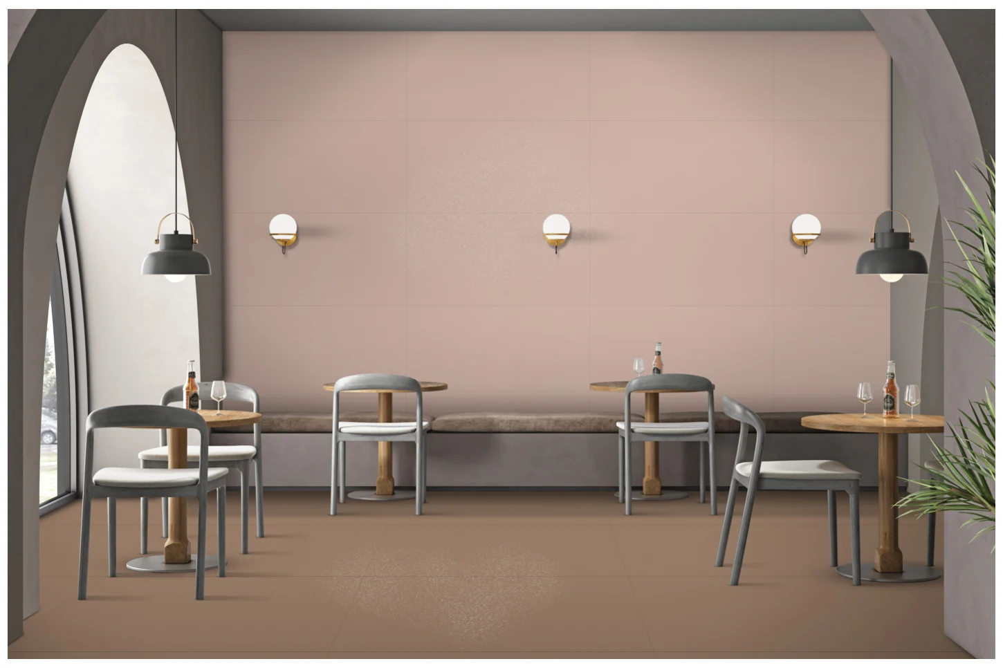 ARTEC WALNUT LIGHT — Coordinated room preview
