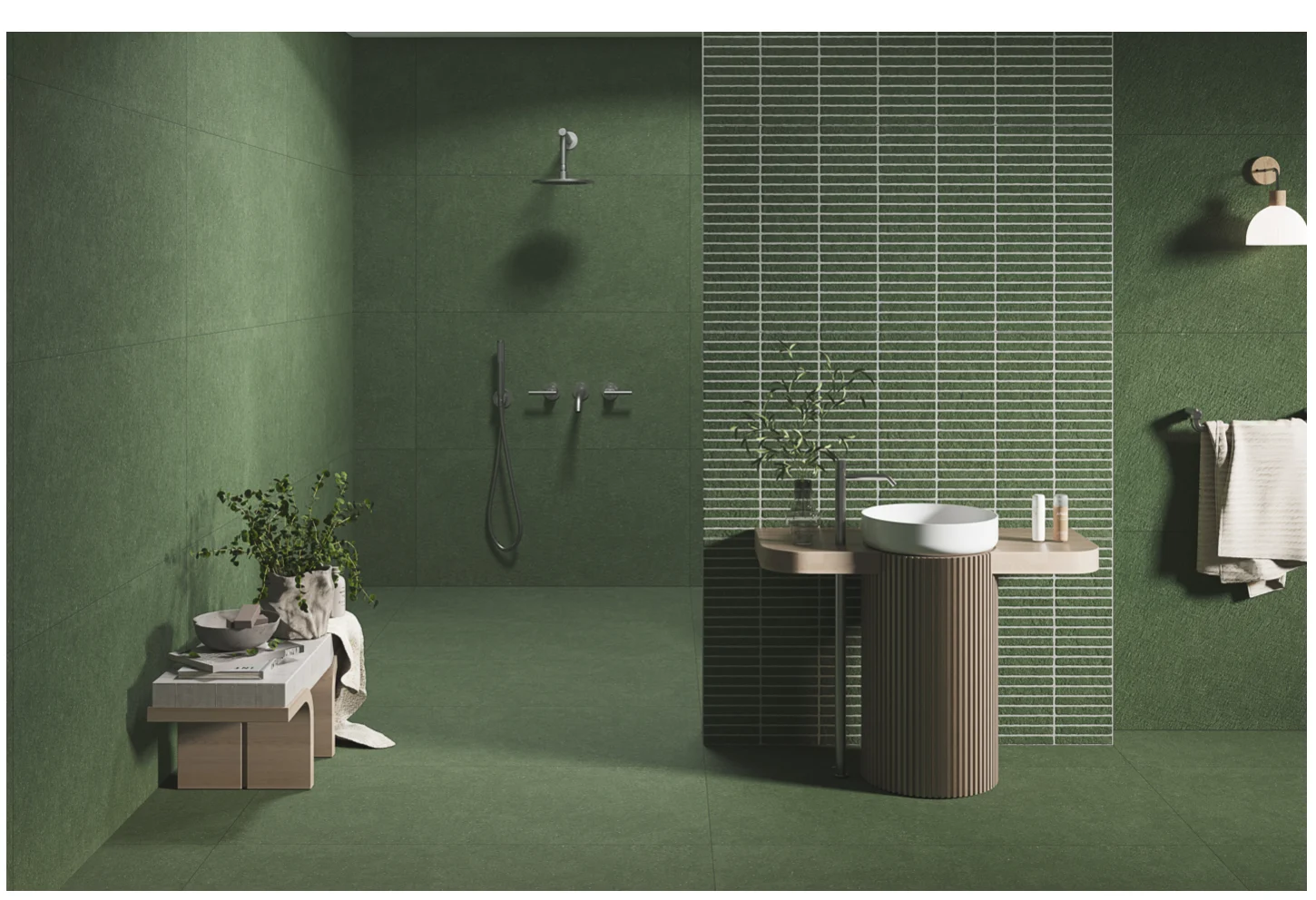 BLOCCO GREEN MIST — Room preview