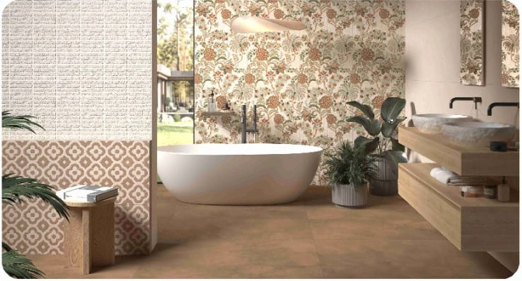 Vintage & sand — Bathroom combination