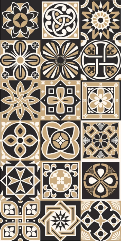 GL-MONTERO CREMA DECOR-1 décor tile