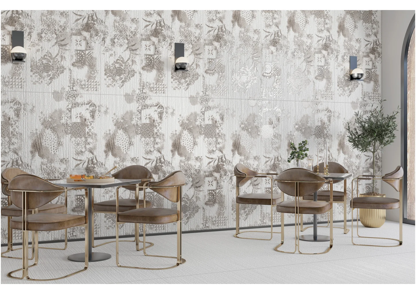 GL-WILTON LEAF DECOR — Room preview
