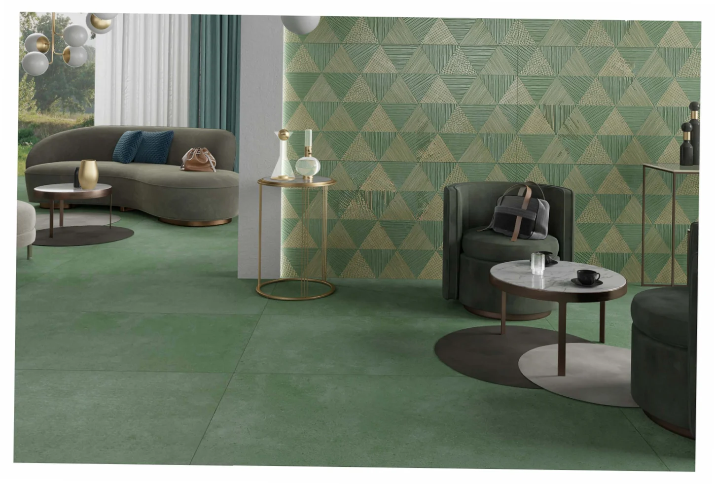 GL-CLASSIC GREEN DECOR — Room preview