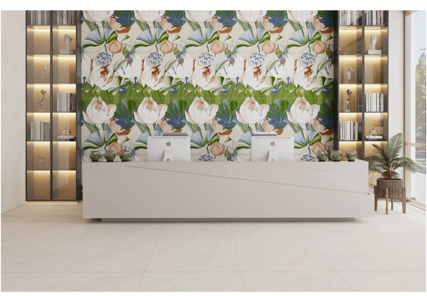 GL-NOBLE FLOWERS DECOR — Room preview