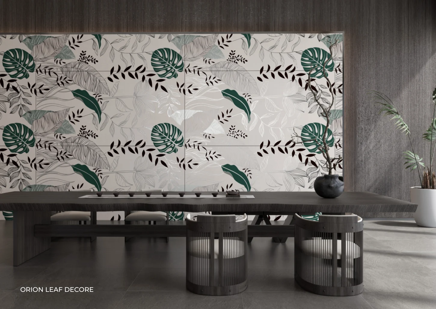 ORION LEAF DECORE — Room preview