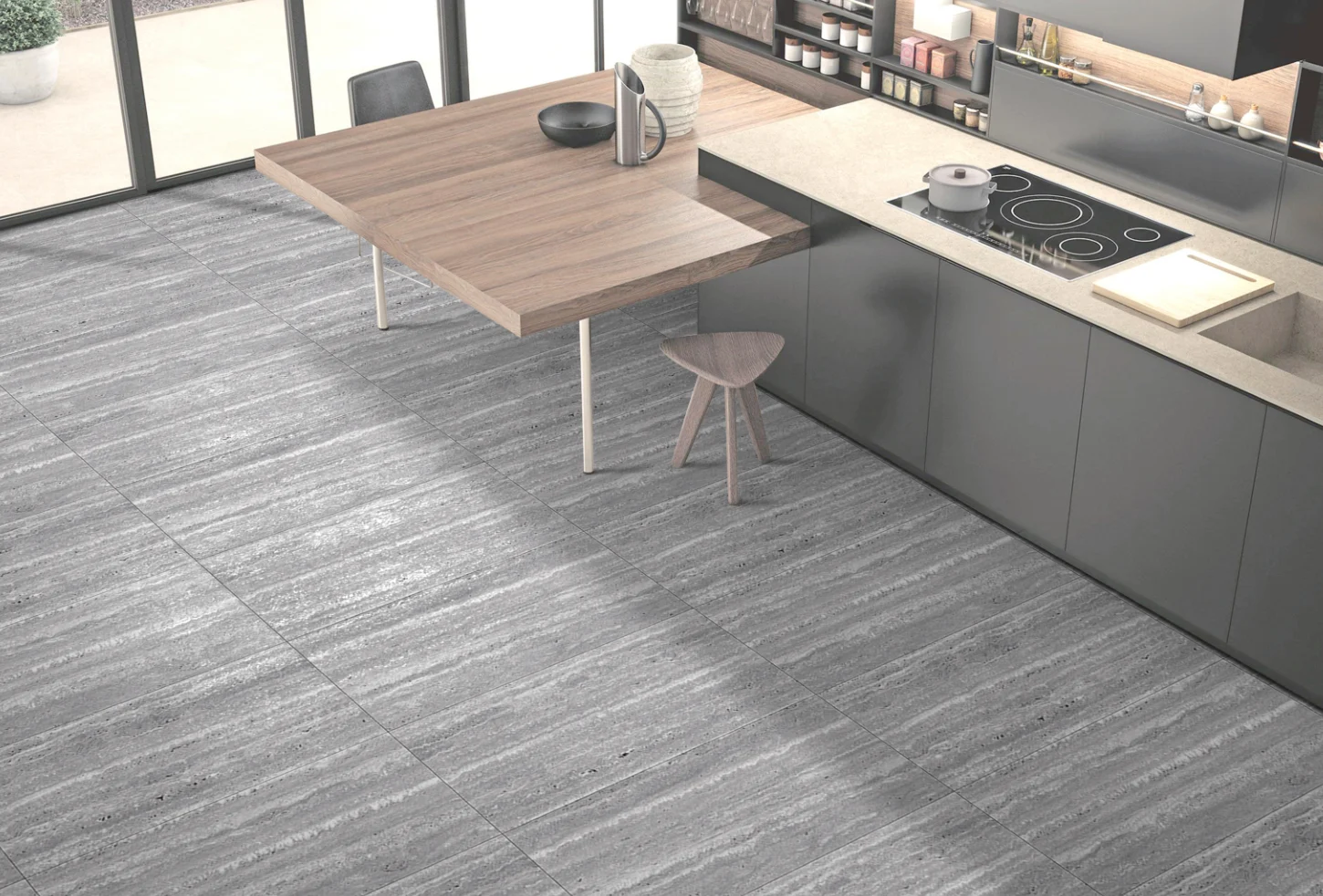 TRAVENTINO GREY — Room preview