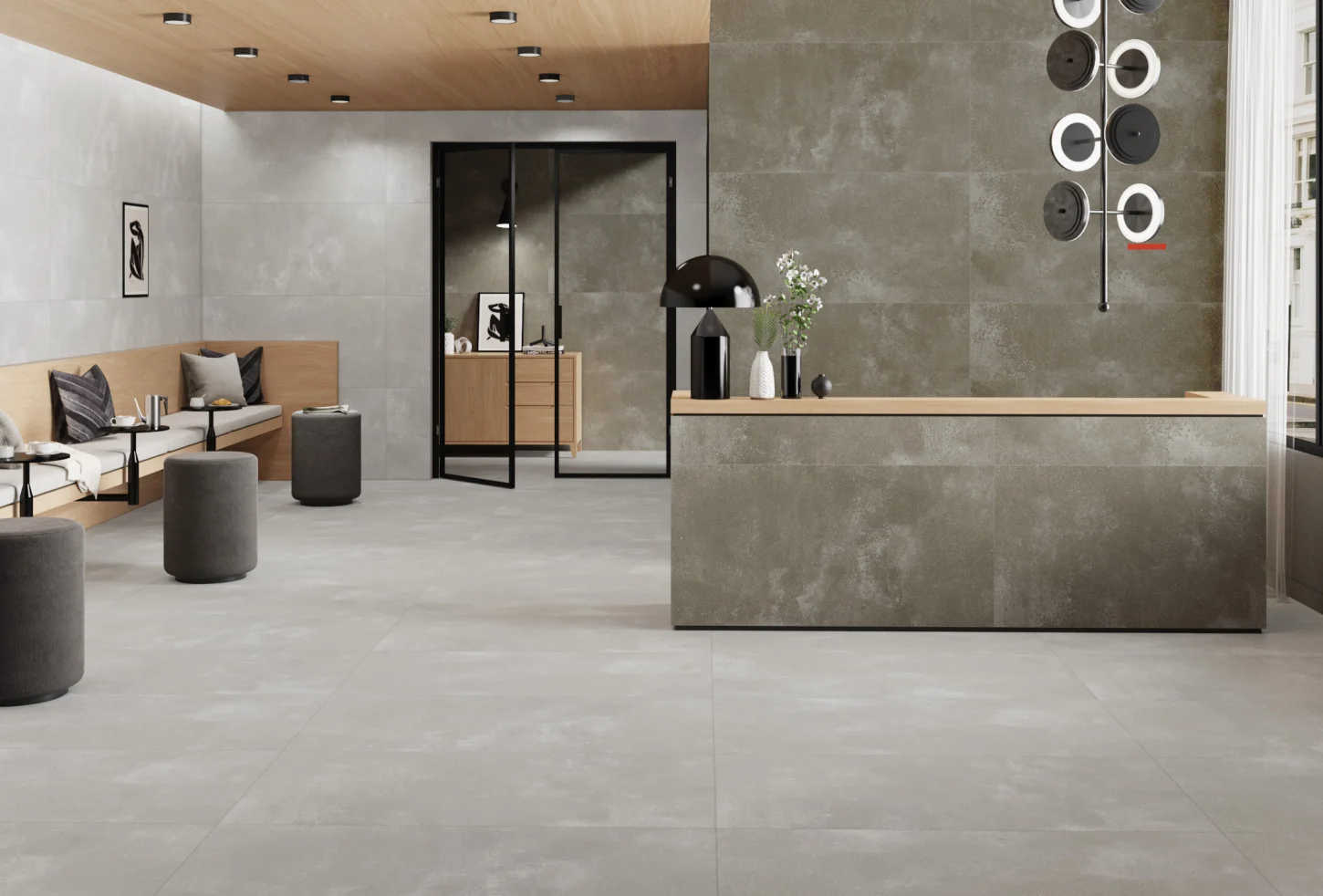 CONCRETE BROWN — Concrete series room preview