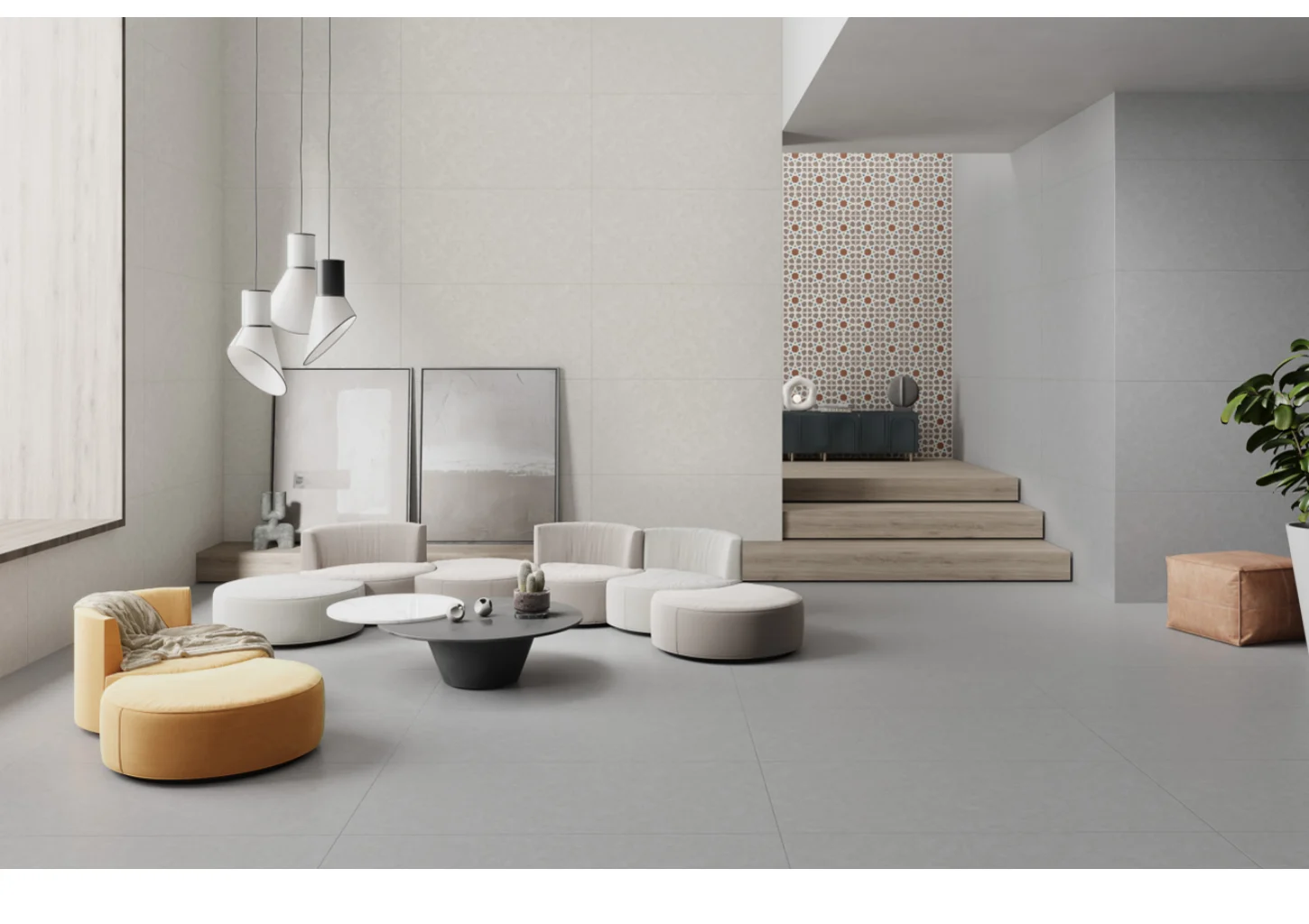 SPIRAL CHEESE — Coordinated room preview 1