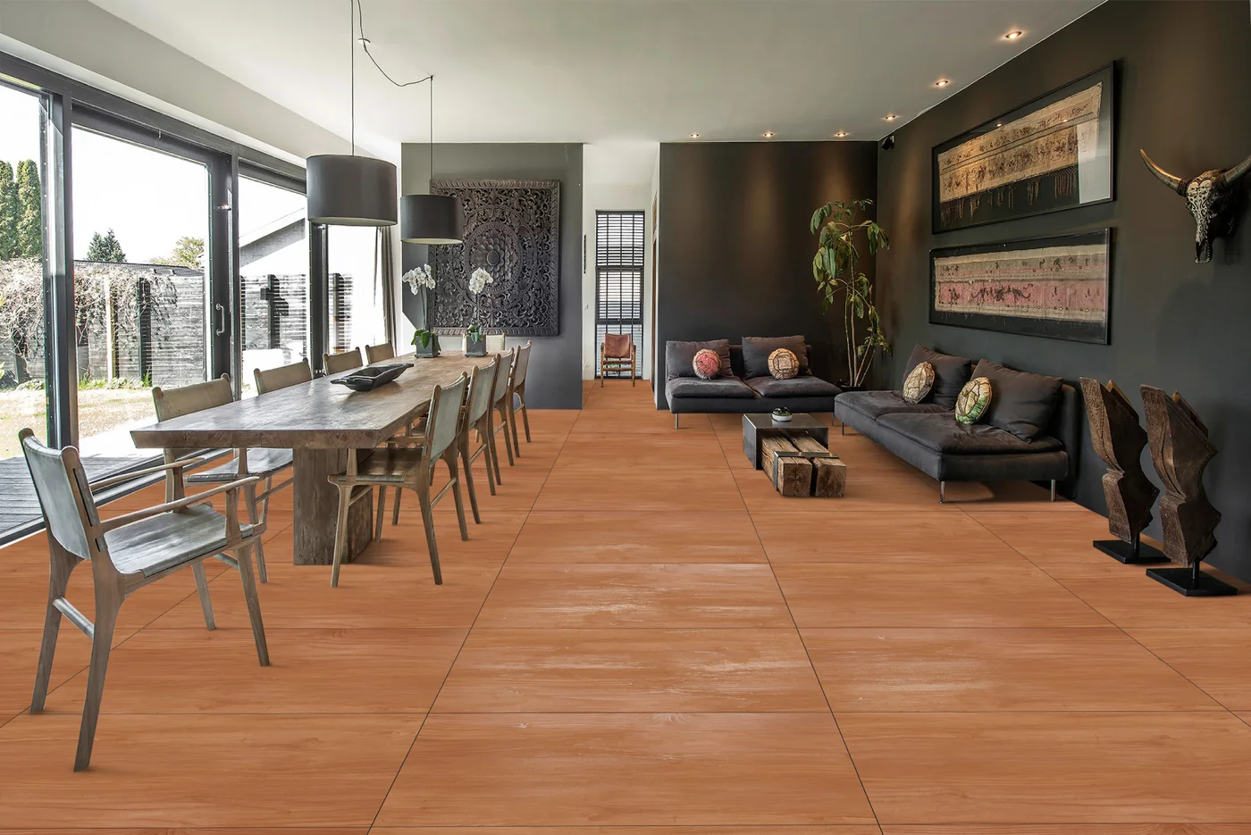 Wood Series tile collection interior